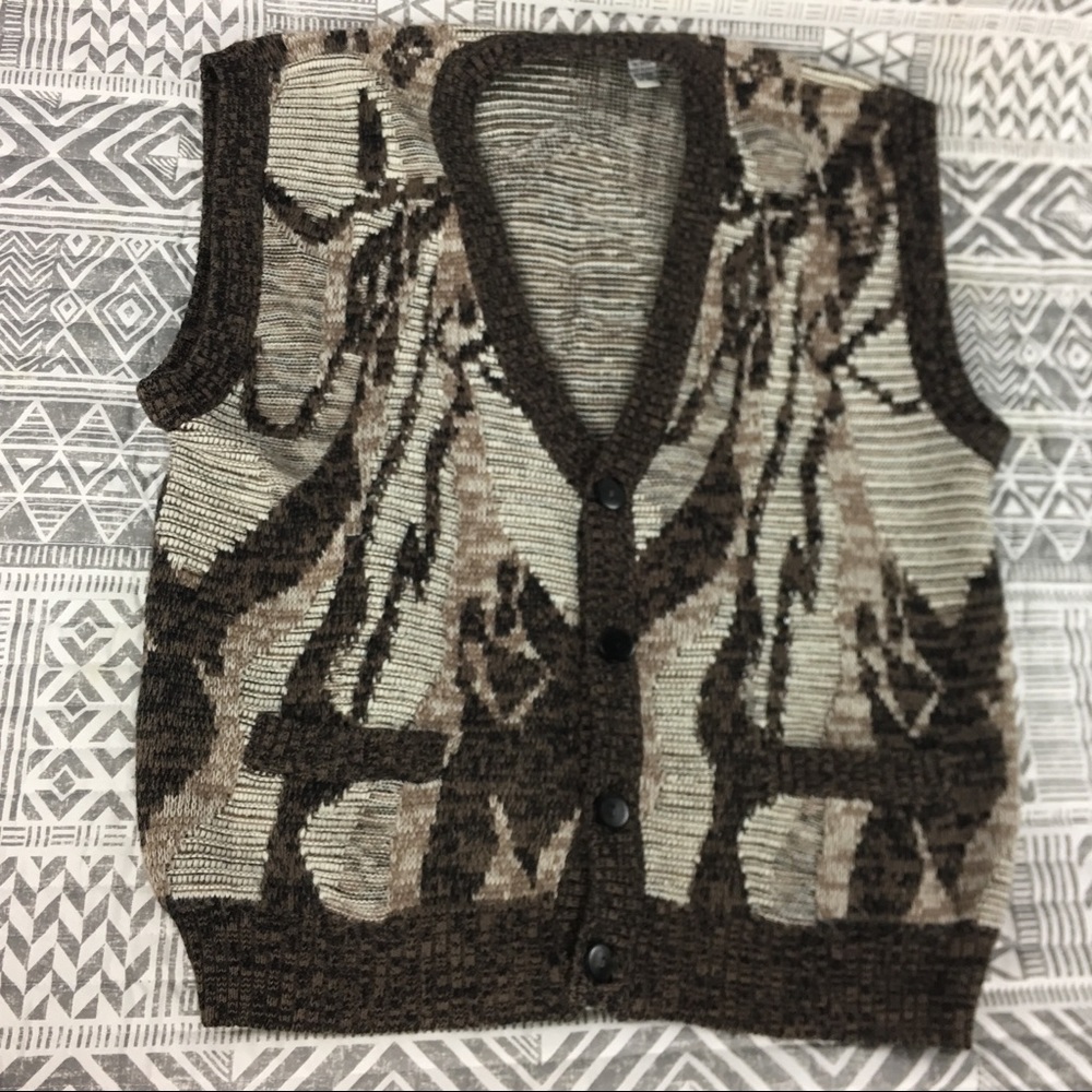 Shades Sweater Vest Knit